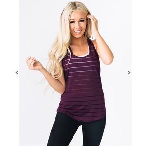 Zyia wine havanna tank EUC